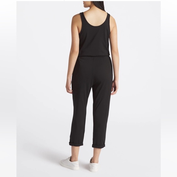 NWT Michael Stars Theo Tank Jumpsuit black - Picture 3 of 15
